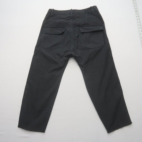 Nili Lotan Luna Linen Blend Pants in Carbon Size 6 NWT - Picture 3 of 11